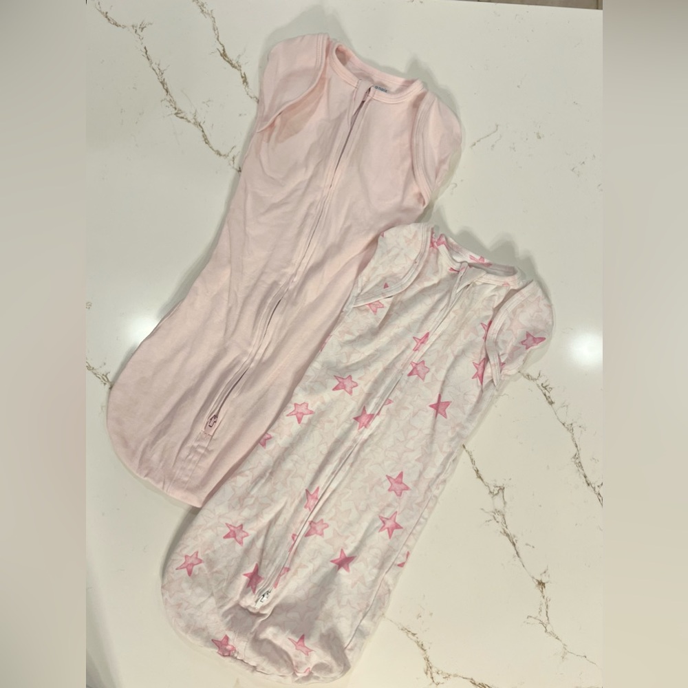 Aden and Anais transitional sleep swaddle